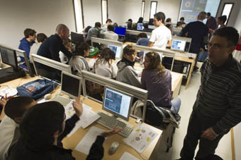 Estudiantes del IFIC de Valencia.